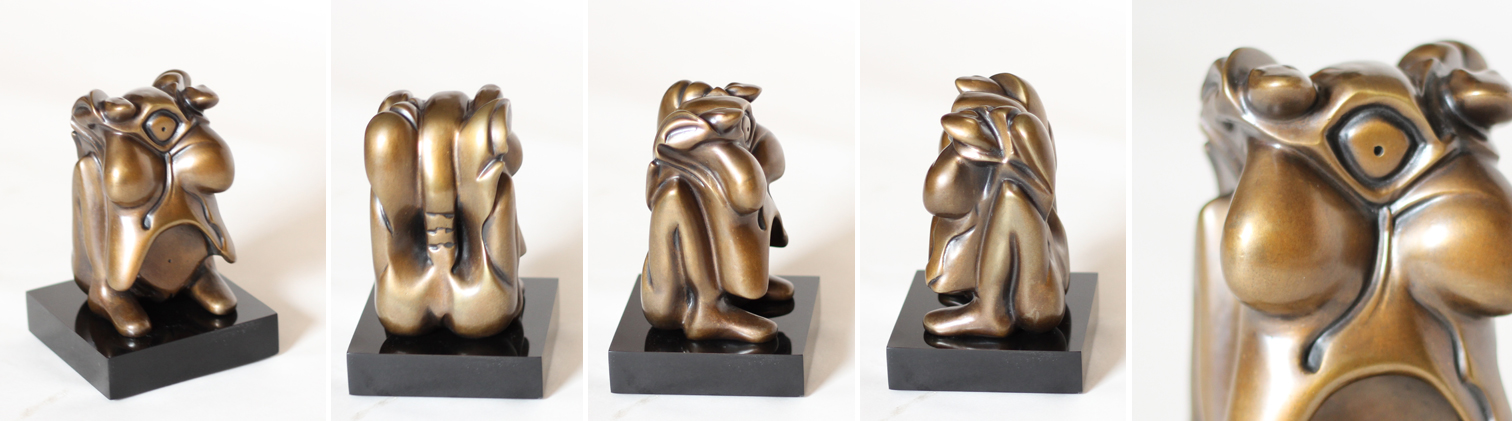 She ApoTheosis - Bronze sculpture